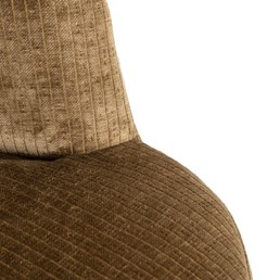 Krzesło MORTON Brązowe