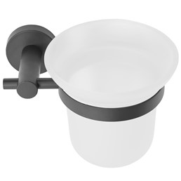 Szczotka do WC 322234A GUN Czarny