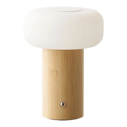 Lampka Nocna STRAFFORD Naturalny/Biały
