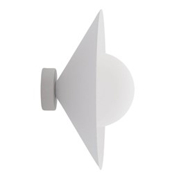 Kinkiet MONO K1S Biały/Opal