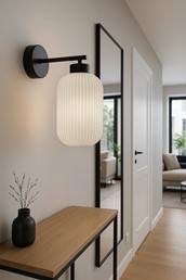 Kinkiet VILAR K-5737 Biały/Czarny