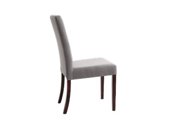 Krzesło Wilton Chair 98 46x45x96 Popielaty/Orzech