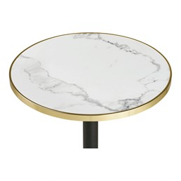 Stół Bistro HOUSE NORDIC fi60 Biały Marmur