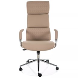 Fotel Obrotowy Q-03 Beżowy