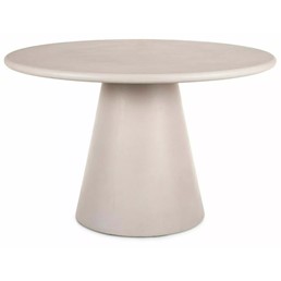 Stół AURORA Fi120cm Jasny Szary