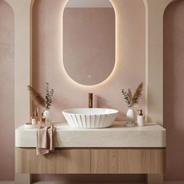 Umywalka Nablatowa SAMANTA Biały