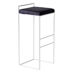 Stołek Barowy DISI Chmura Burzowa/Biały