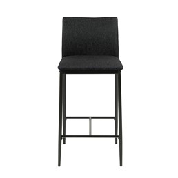 Stołek Barowy DEMINA Low Szary