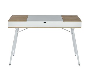 Biurko B16-FX Dąb Sonoma/Biały