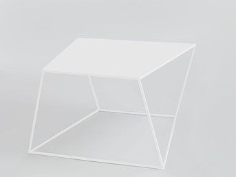 Stół Kawowy Zak Metal 80 Biały