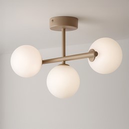 Lampa Sufitowa ARDI K-5840 Beż/Biały