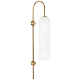 Lampa Ścienna SLACK Złoty/Biały