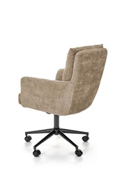 Fotel Obrotowy FLORES Jasny Brąz