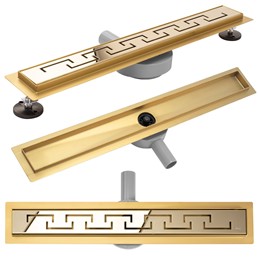 Odpływ GREEK PRO 900 Złoty Połysk