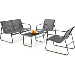 Zestaw Ogrodowy CONOR Ciemny Popiel