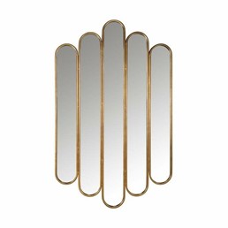 Lustro Ścienne CHELSEY Złoty