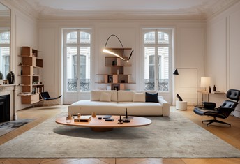 Dywan DECO RUGS Heather Touch 4527 160x230 cm Beżowy/Różowy