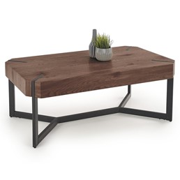 Ława LAVIDA Orzech/Czarny