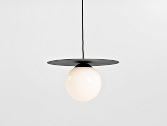Lampa wisząca SKIVA BALL M – czarny