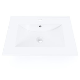 Umywalka Wpuszczana  PRATO 60cm Biały