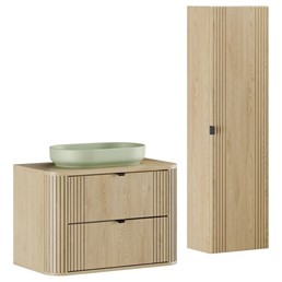 Zestaw Meblowy RIVER 80cm Dąb Cremona