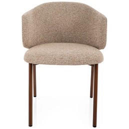 Krzesło OSAKA D Beż/Orzech