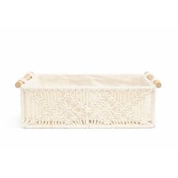 Koszyk Dekoracyjny SHP BOHO Beżowy