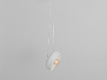 Lampa wisząca POPO FLAT L 1 – biały