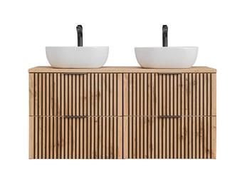 Zestaw Mebli Łazienkowych XIL B UN.6252 120cm Czarny/Wotan