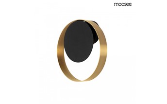 Lampa Ścienna BAND Złoty/Czarny