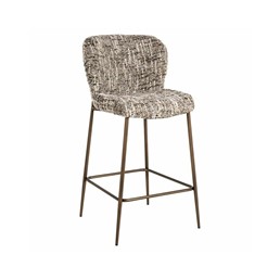 Krzesło Barowe ODARBY Brązowy