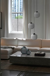 Lampa Wisząca SPARTA K-5644 Biały/Czarny