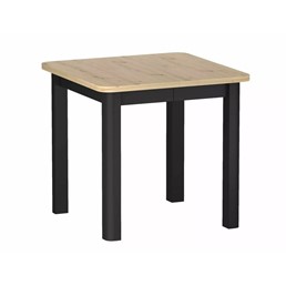 Stół Rozkładany OSKAR (200-80)x80cm Dąb Artisan/Czarny Mat