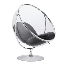 Fotel BUBBLE STAND 2 Poduszka Szara