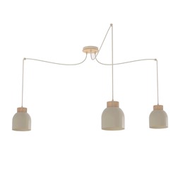 Lampa Wisząca KRU 3 Beżowy