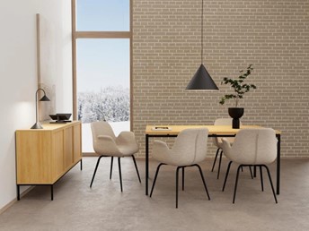 Krzesło BETH Beżowy/Czarny