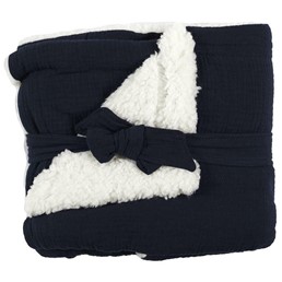 Kocyk dla niemowląt 100x70cm Niebieski