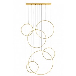 Lampa Wisząca CIRCULO SIX Złoty