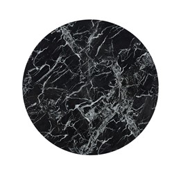 Stół ST19-FX fi100 Czarny Marmur/Złoty