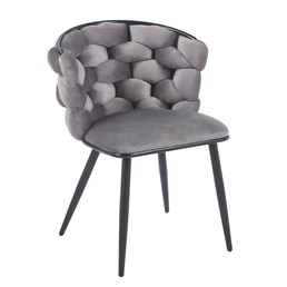 Krzesło Velvet K47-FX (B) Szary