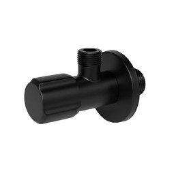Zawór Kątowy 02 1/2" x 3/8" Czarny