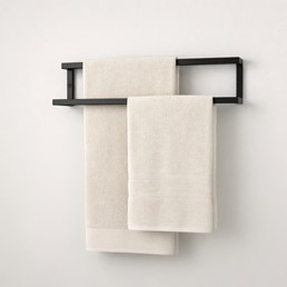 Wieszak Łazienkowy KAJA HOME KS-42 Czarny