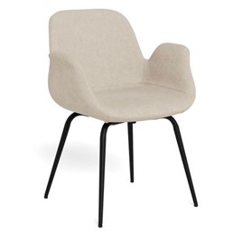 Krzesło BETH Beżowy/Czarny