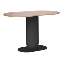 Stół MAXIM 120x70cm Dąb Naturalny/Czarny