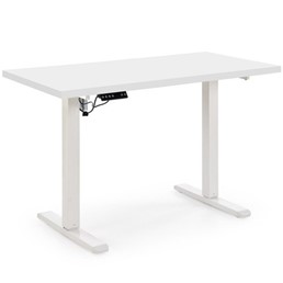 Biurko B54 z Funkcją Regulacji Wysokości Biały