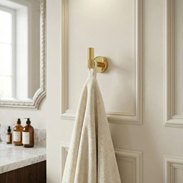 Wieszak Łazienkowy 6606 MODERN Złoty