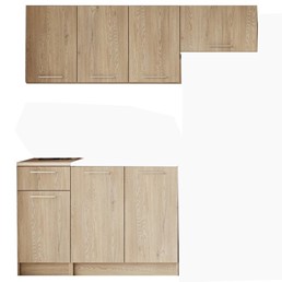 Kuchnia Zestaw CORONA 180 Dąb Cremona