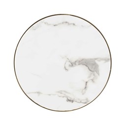 Stolik ODIN fi45 Czarny/Złoty/Biały/Efekt Marmuru