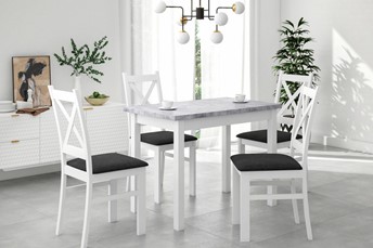 Stół MONTE 70x100 Beton/Biały