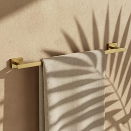 Wieszak Łazienkowy Jednoramienny OSTE 201 Złoty Szczotkowany